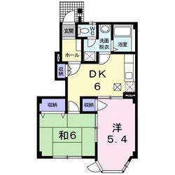 プロスペールマエタＡの物件間取画像